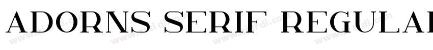 AdornS Serif Regular字体转换